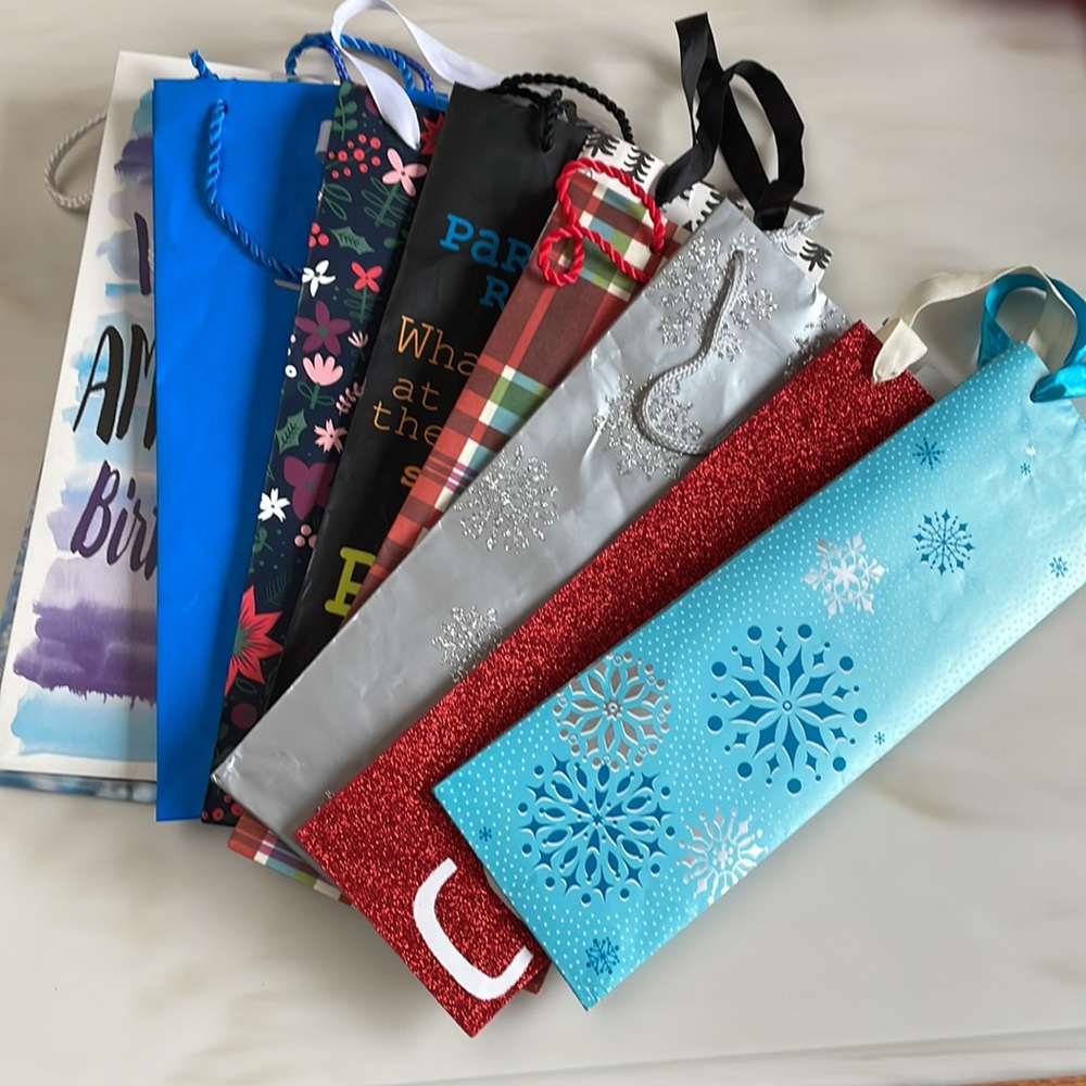 10 Wine gift bags